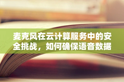 麦克风在云计算服务中的安全挑战，如何确保语音数据的安全传输与存储？