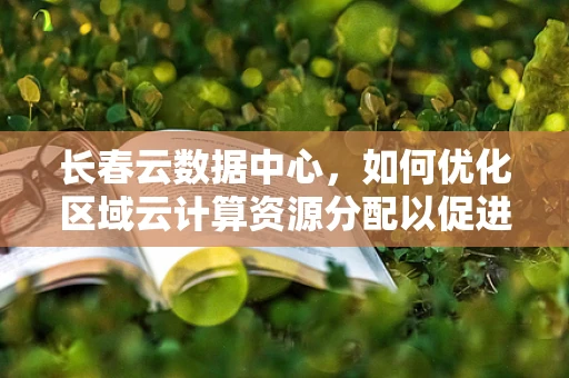 长春云数据中心，如何优化区域云计算资源分配以促进智慧城市发展？