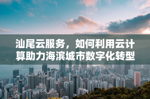 汕尾云服务，如何利用云计算助力海滨城市数字化转型？