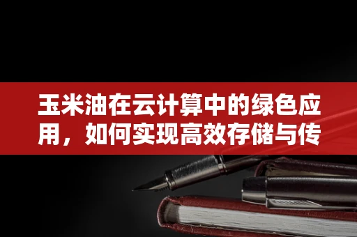 玉米油在云计算中的绿色应用，如何实现高效存储与传输？