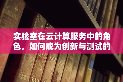 实验室在云计算服务中的角色，如何成为创新与测试的加速器？