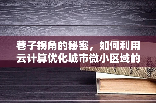 巷子拐角的秘密，如何利用云计算优化城市微小区域的资源分配？