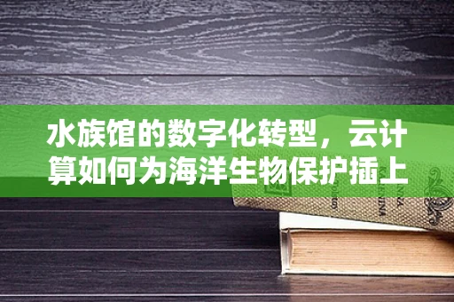 水族馆的数字化转型，云计算如何为海洋生物保护插上翅膀？